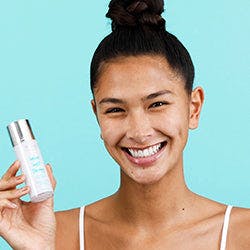 anti-aging face serum, weightless face moisturizer application video
